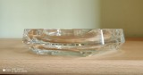 Cumpara ieftin LICHIDARE ! Scrumiera veche bloc cristal fatetat -