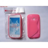 Husa Silicon S-Line Roz Samsung Galaxy Ace 3 S7270 Protectie Telefon Premium