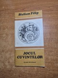 carte pentru copii - jocul cuvintelor - din anul 1982