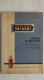 Ion Berca - Metodica predarii limbii romane, EDP, 1966