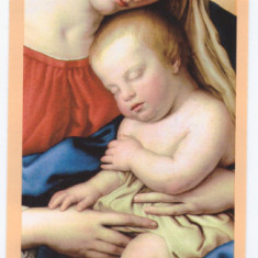 FRANTA-Crucea rosie-Fecioara Maria cu pruncul-pictura-carnet cu 10 timbre MNH