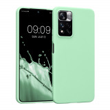 Husa Kwmobile pentru Xiaomi Redmi Note 11 Pro Plus 5G, Silicon, Verde, 58095.50, Carcasa