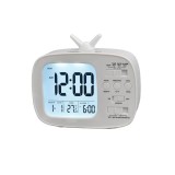 Ceas digital cu termometru, de camera, birou, alarma, calendar, design TV