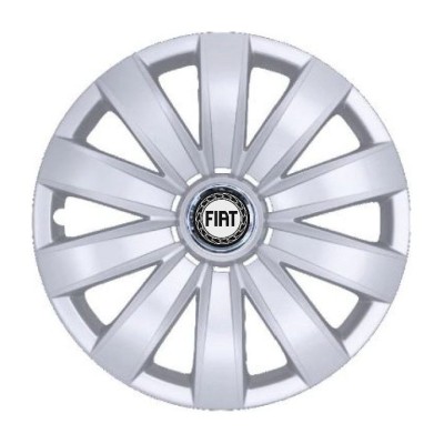 Set 4 Capace Roti R16, Potrivite Jantelor de 16 inch, Pentru Fiat, Model 421 foto
