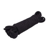 Franghie 10 m negru bumbac Mini Silk Rope, Chisa Novelties