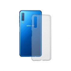 Husa Compatibila cu Samsung Galaxy A7 2018 Techsuit Clear Silicone Transparenta foto