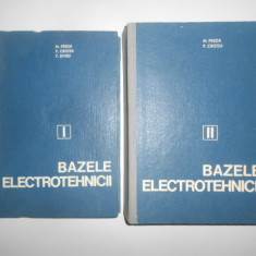 Marius Preda - Bazele electrotehnicii 2 volume (1980, editie cartonata)