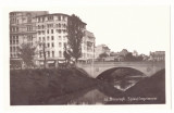 3200 - BUCURESTI Splaiul Imprimeriei tramway - old postcard, real Photo - unused