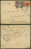 Great Britain 1895 Postal History Rare Cover to Germany DB.456