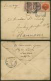 Great Britain 1895 Postal History Rare Cover to Germany DB.456