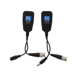 Cumpara ieftin Video balun HD pasiv cu alimentare Well, mufa RJ45