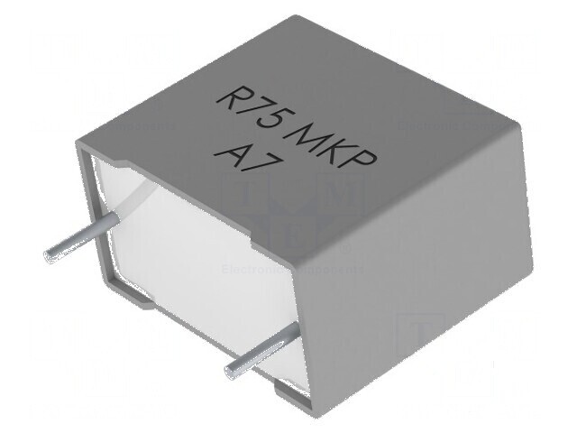 Condensator cu Polipropilenă R75 220nF 18x10x16mm THT &plusmn;5% - Componentă Electronică de &Icirc;naltă Calitate