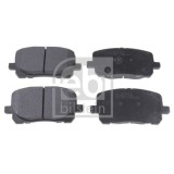 Febi Bilstein set placute frana, frana disc