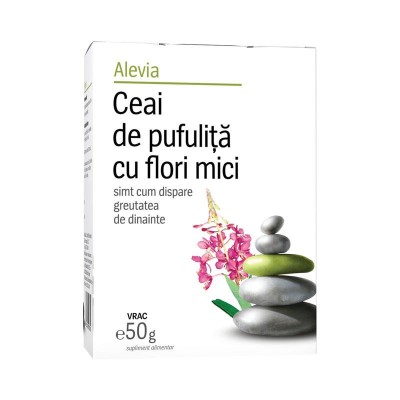 Ceai de Pufulita cu Flori Mici Alevia 50gr foto