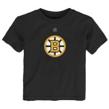 Boston Bruins tricou de copii NHL Flat Name &amp;amp; Number Short Sleeve Cotton - 92&ndash;102 cm (2&ndash;3 ani)