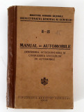Carte veche manual de automobile 1933