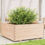 VidaXL Jardinieră de grădină, 110x110x49,5 cm, lemn masiv de pin