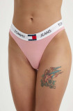 Cumpara ieftin Tommy Jeans chiloți culoarea roz UW0UW04693