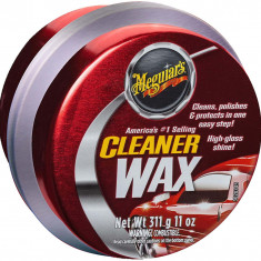 Ceara auto solida de curatare Solida Meguiar's Cleaner Wax, 311 gr