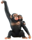 Cimpanzeu cu Pui - Figurina animal