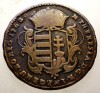 G.026 UNGARIA MARIA THERESA DENAR 1763, Europa, Cupru (arama)