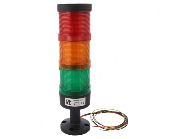 Coloană de Semnalizare LED 24V IP65 LT70