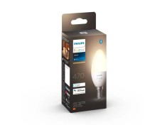 Bec LED inteligent Philips Hue B39, Bluetooth, E14, 5.5W, 470