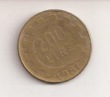 Moneda Italia - 200 Lire 1981 v1, Europa