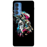 Husa compatibila cu Motorola Moto G22 model Lion roar, Silicon, TPU, Viceversa