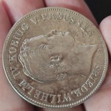 Germania 1 TALER 1846 A , WILHELM IV , argint 22,11 grame