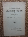 RENTABILITATEA EXPLOATARILOR FORESTIERE IN ROMANIA EUGEN GHERING/ERNEST ENE