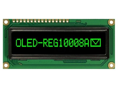 Afișaj OLED grafic 100x8 verde foto