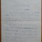 Manuscris olograf Geo Bogza, Caterinca, 7 pagini, 1980