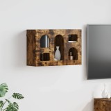 vidaXL Dulap suspendat Stejar fumuriu 60 x 20 x 40 cm Lemn compozit 891379