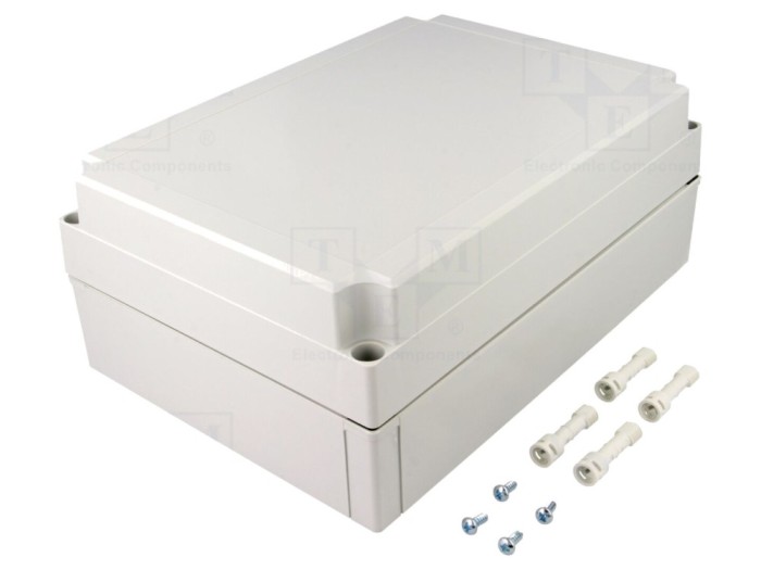 Carcasă universală ABS gri IP67