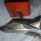 MACHETA AVION Virgin galactic,SpaceShipTWO-2010,argintat,Vintage,T.GRATUIT