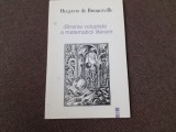 Carte Huguette de Broqueville - Strania voluptate a matematicii literare, Editura Eminescu, 1998, 82 pagini, Stare Foarte Buna