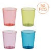 Set Pahare Shot, Reutilizabile, Multicolor, Capacitate 60ml, 50 Bucăți, Oem