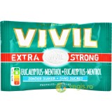 Bomboane cu Eucalipt si Mentol fara Zahar Extra Strong 25g