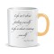 Cana personalizata cu mesaj inspirational, Life isn&rsquo;t about finding yourself. Life is about creating yourself