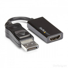 Adaptor StarTech DisplayPort - HDMI 4K 60Hz Black foto