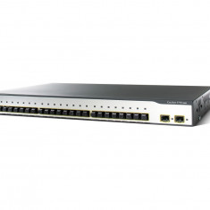 Switch Cisco WS-C3750-24FS-S 24-Port 100BaseFX w/2 SFP Ports Layer 3