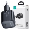 Incarcator Retea Joyroom Mini USB-C 20W PD, Incarcare Rapida, Compact, Negru