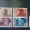TS21 - Timbre serie Ungaria - Magyar posta 1944 Mi749-752