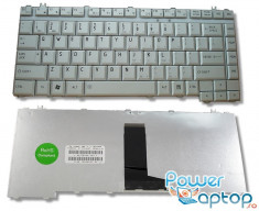 Tastatura Laptop Toshiba Satellite A200 18T argintie foto