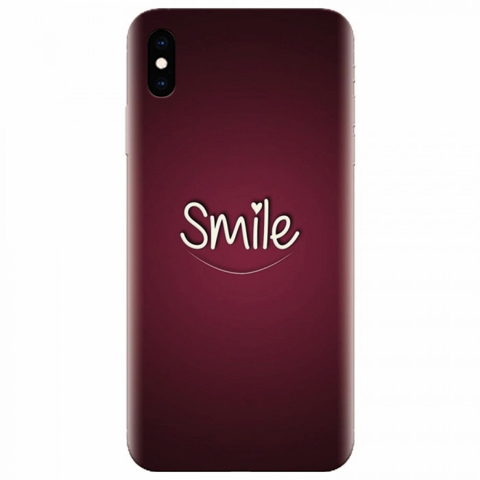 Husa silicon pentru Apple Iphone XS Max, Smile Love