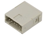 Conector HARTING HDC tată 10A 250V 12 pini push-in Han-Modular&reg;