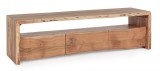 Cumpara ieftin Comoda 3 sertare lemn maro Eneas 160x45x46 cm
