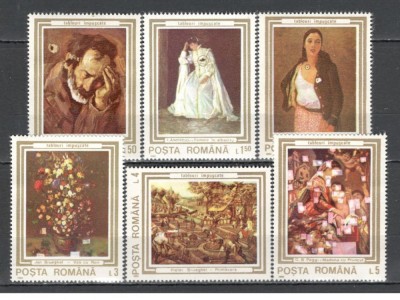 Romania.1990 Tablouri impuscate-Pictura YR.900 foto