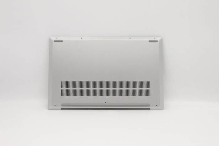 Carcasa inferioara bottom case Laptop, Lenovo, IdeaPad 5-14IIL05 Type 81YH, 5CB0Y88687, AM2UZ000D00, argintie